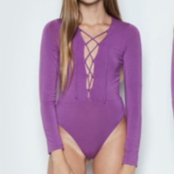 Lauren Moshi Tops - LAUREN MOSHI Olympia Theodora Bodysuit